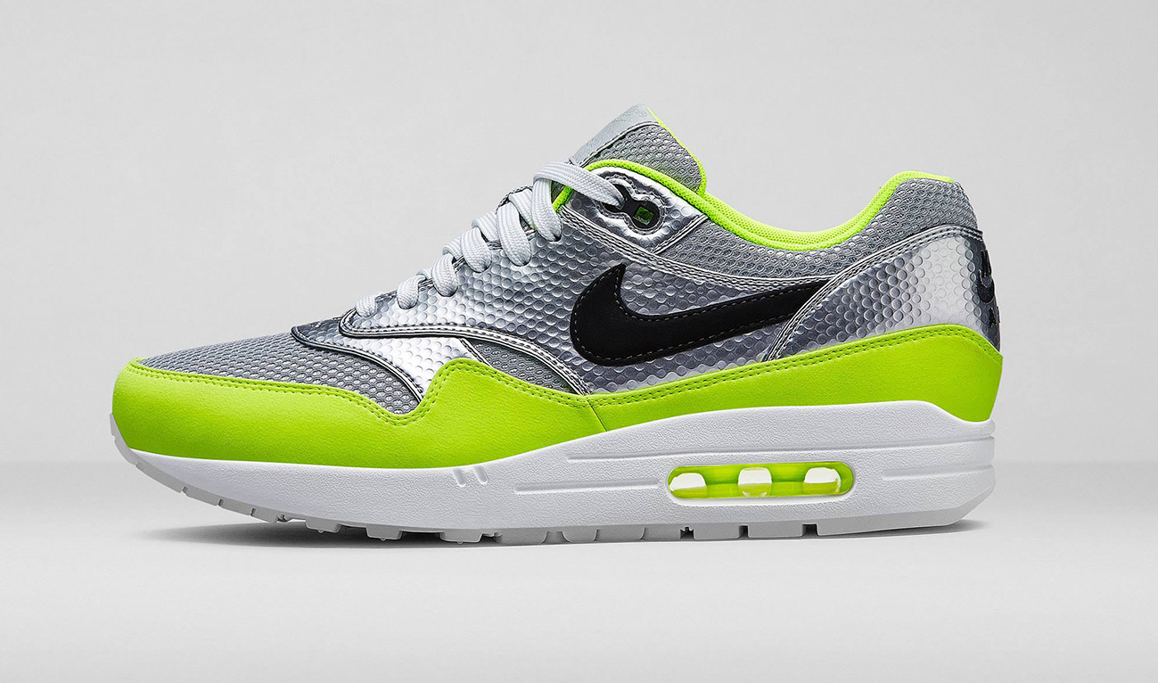 Nike Air Max 1 Mercurial Pack - Silver/Yellow