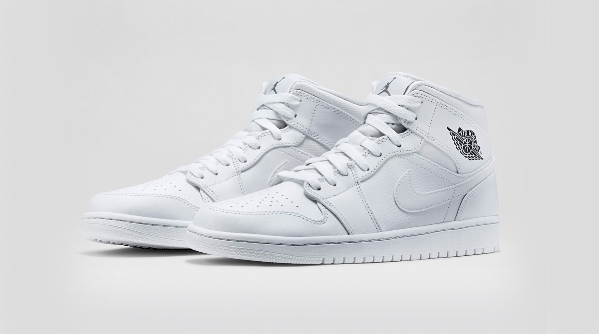 Nike Jordan 1 White - Cool Sneakers