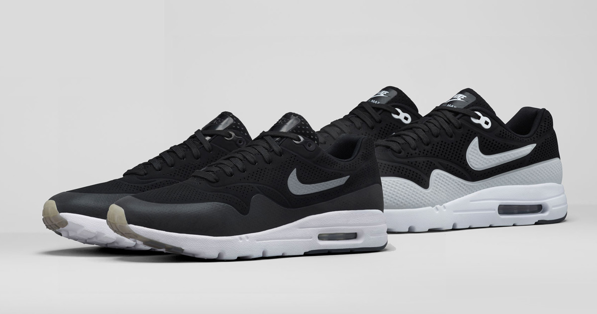 Nike Air Max 1 Ultra Moire Black - Cool Sneakers