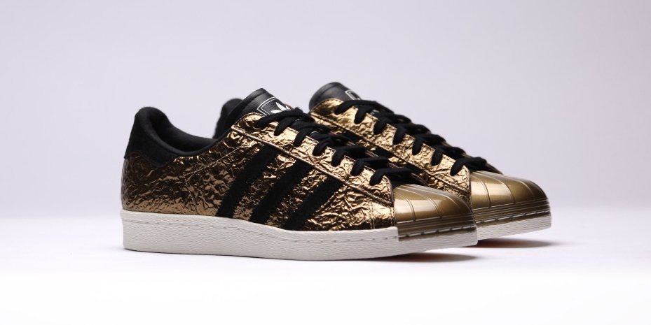 Adidas Superstar 80s Metal Gold Cool