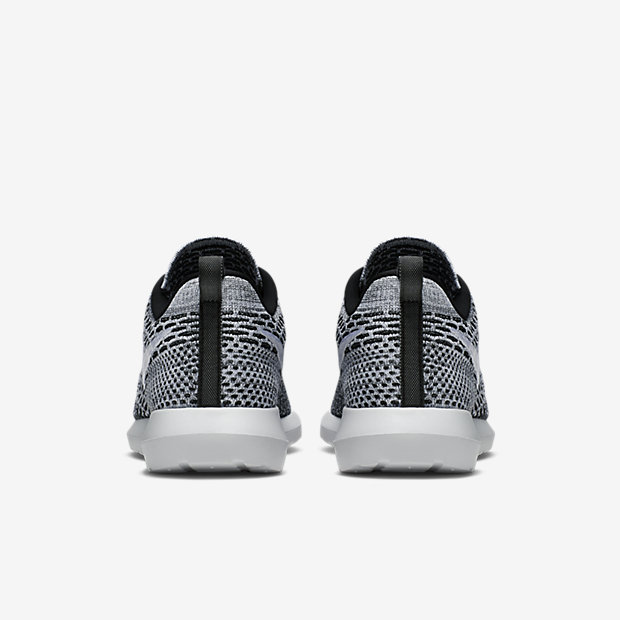 Nike Roshe Run Flyknit 'Black/Dark Grey/White'