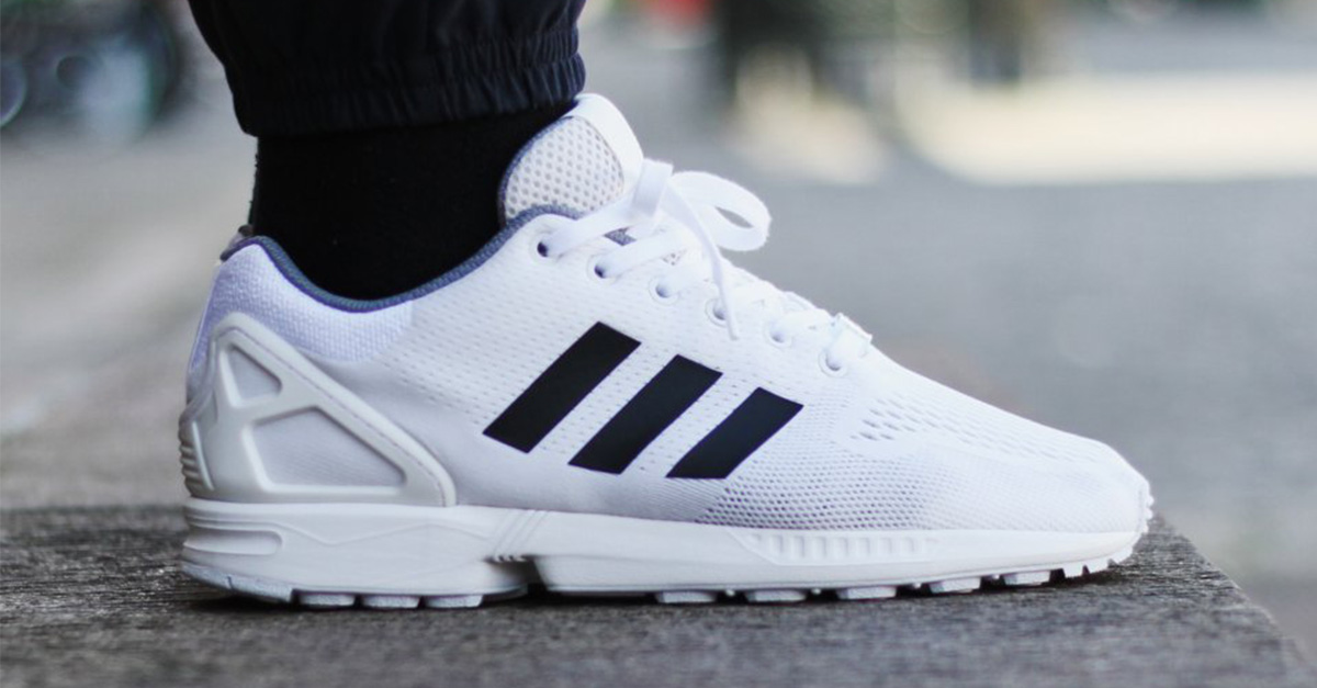 fornuft grave billetpris Adidas ZX Flux White Black - Cool Sneakers