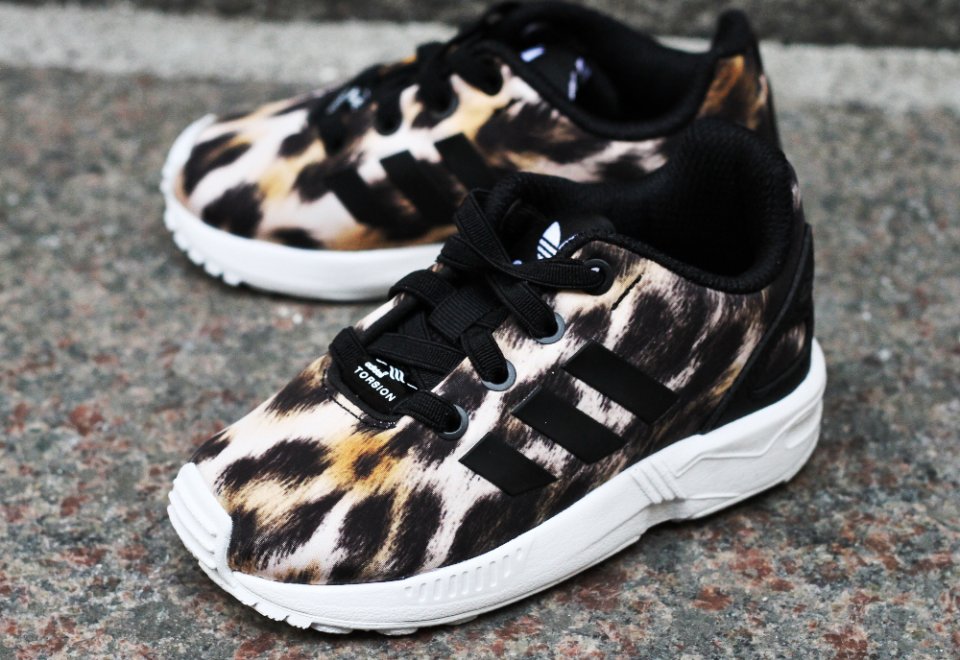 Adidas ZX Flux Leopard børn Cool Sneakers