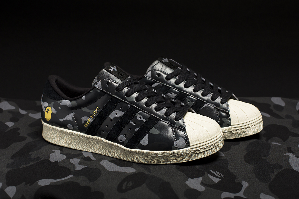 Adidas x Bape x Undftd Superstar