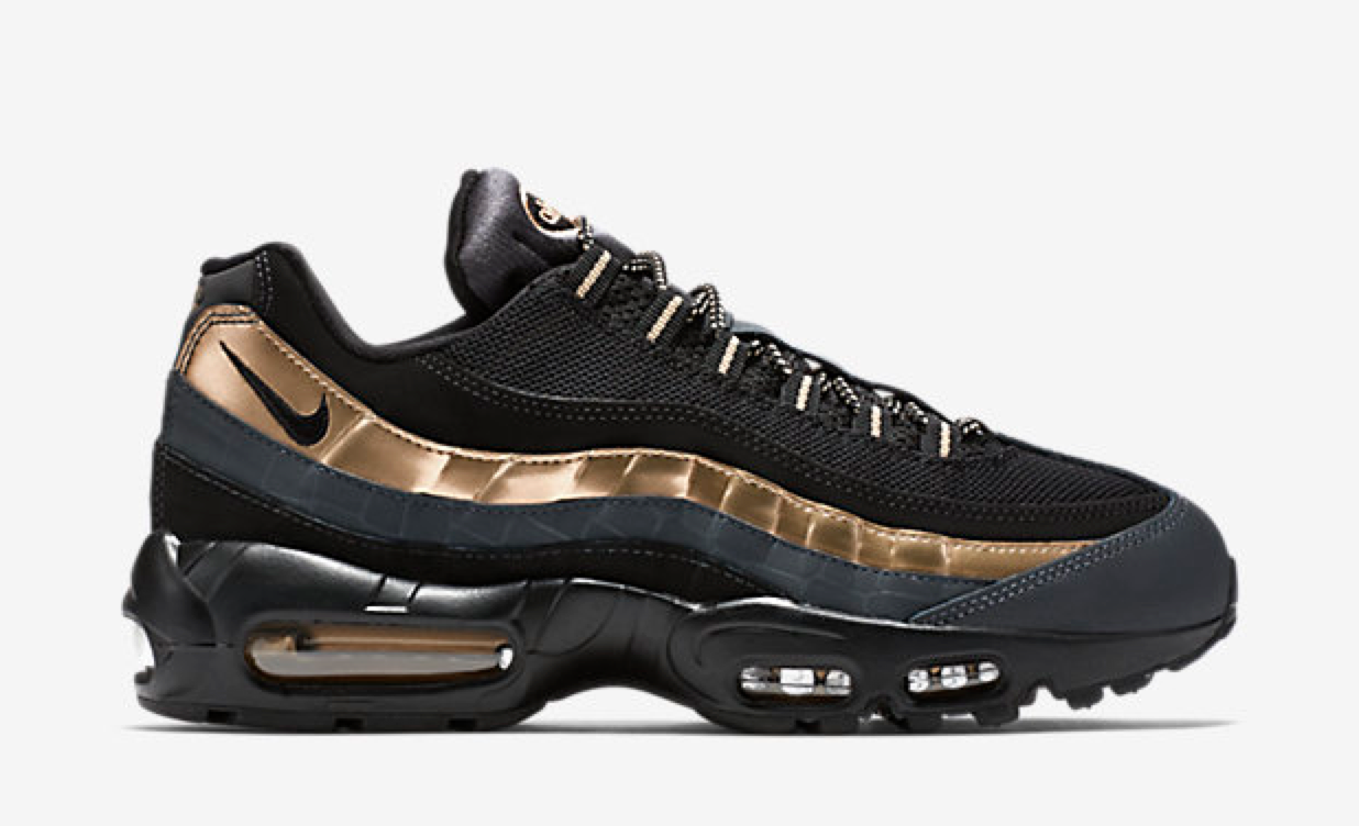 black and gold 95 air max