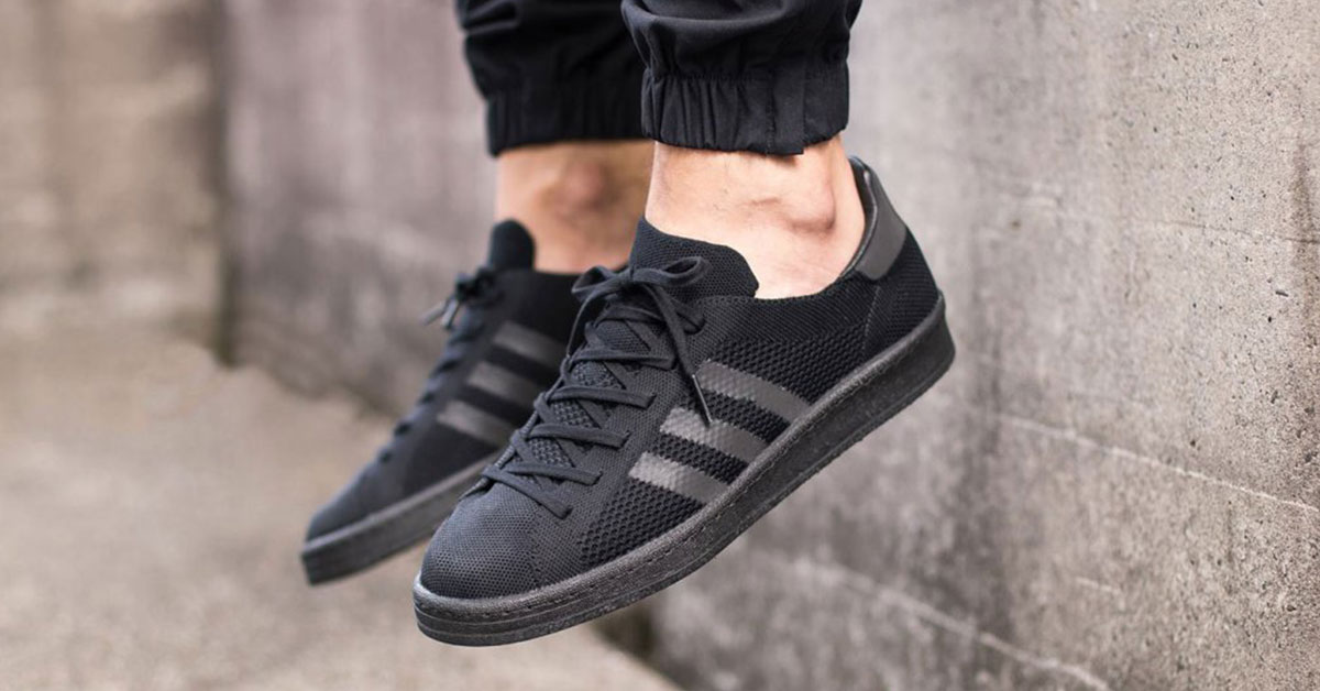 Adidas Campus 80s Primeknit Black - Cool