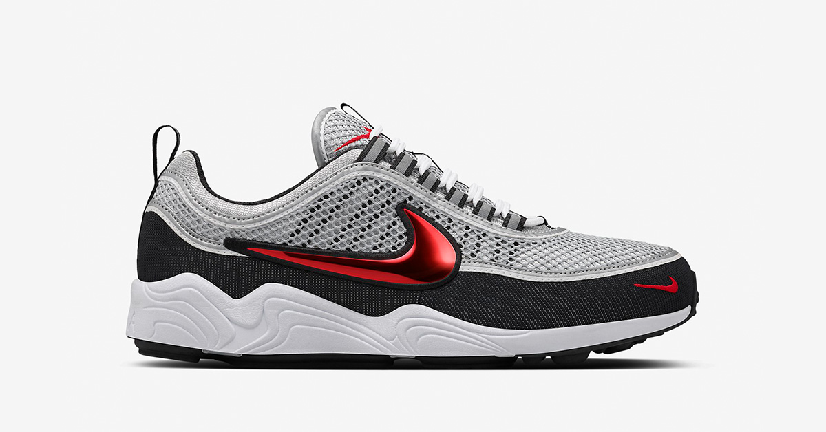 Nike Air Zoom Spiridon Black Red - Cool