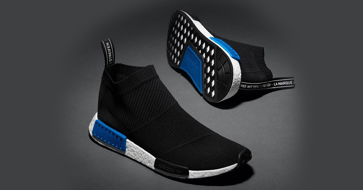 Adidas NMD CS1 Primeknit Core Black Cool Sneakers