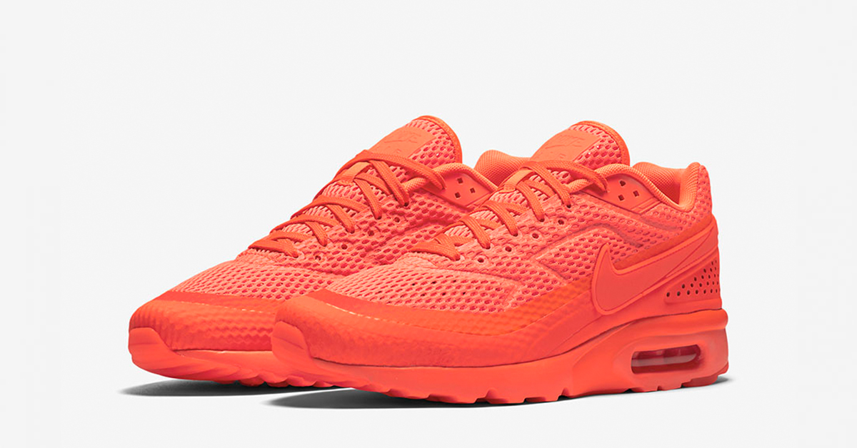 Nike Air Max BW Ultra Breathe Total Crimson Cool Sneakers