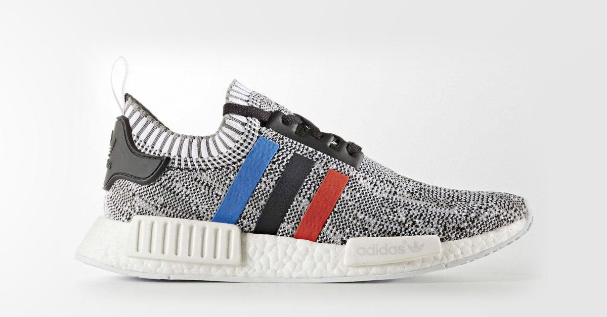 Adidas NMD R1 Primeknit Tri-color - Cool Sneakers