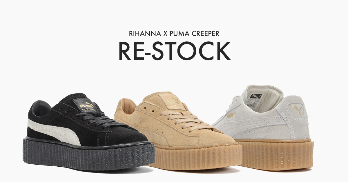 Svømmepøl Bliver værre Glat Rihanna x Puma Creeper Re-Stock - Cool Sneakers
