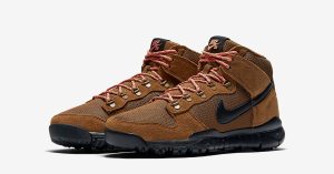 Nike SB Dunk High Sneakerboot Brown