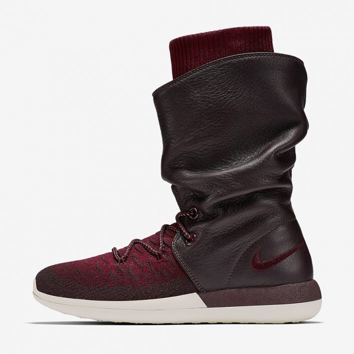 nike flyknit burgundy