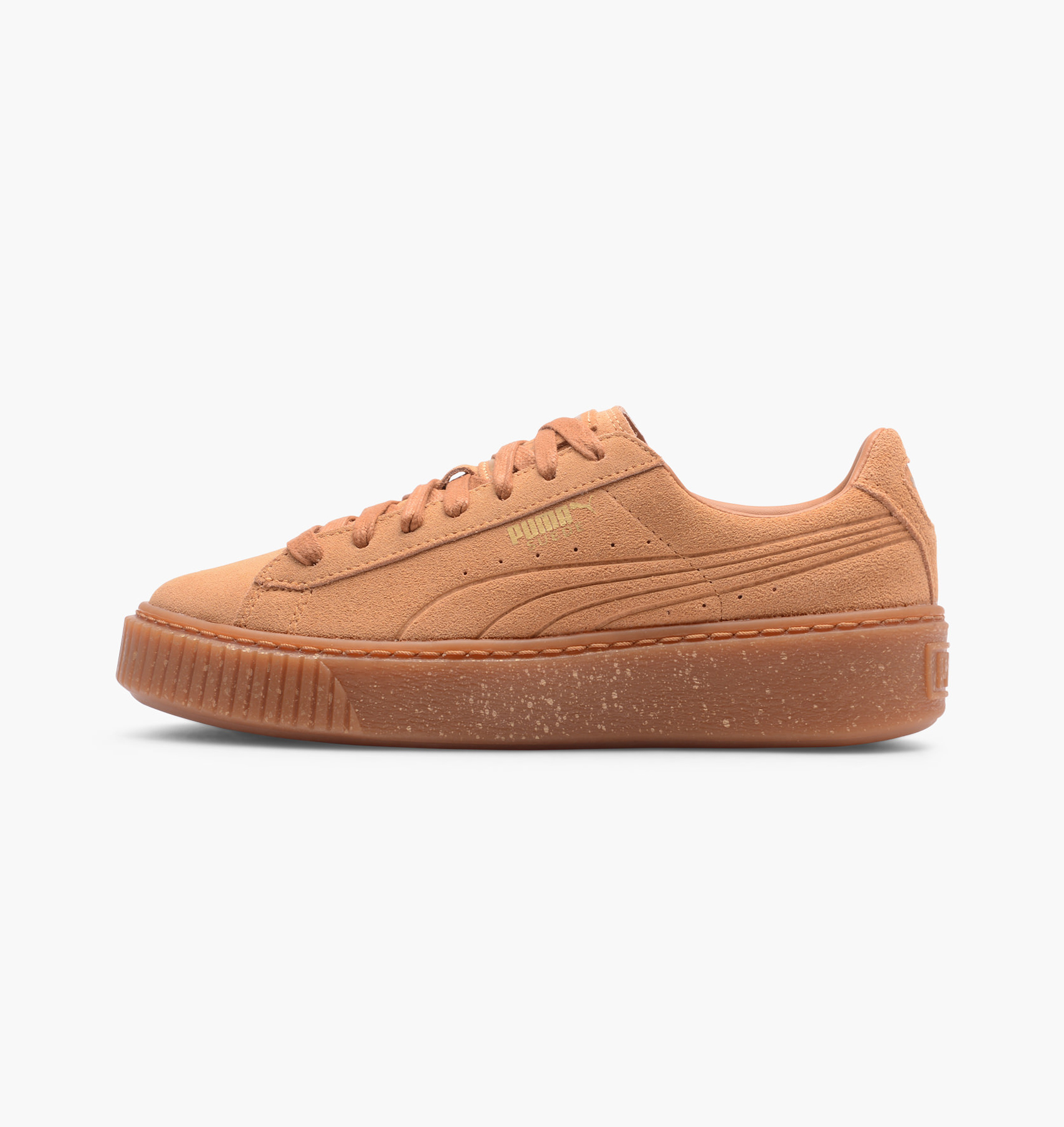 Puma Suede Platform Speckled Biscuit