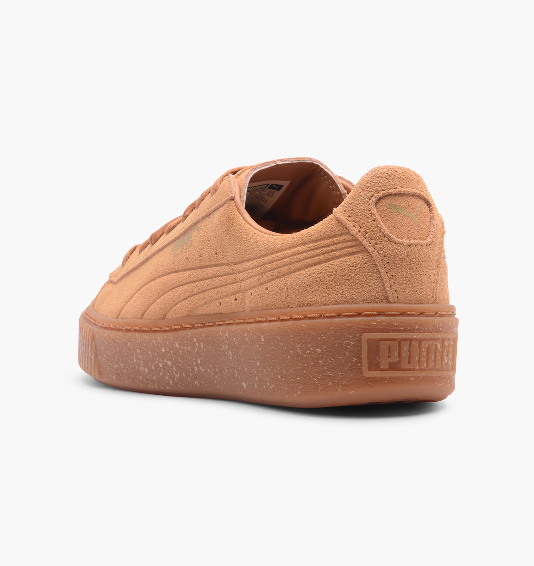 Puma Suede Platform Speckled Biscuit