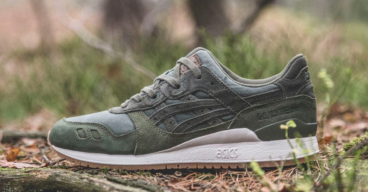 Sneakersnstuff x Asics Gel Lyte III Forest Pack Sneakers