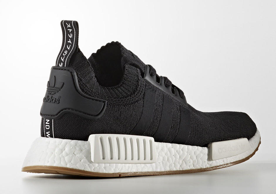 Adidas NMD R1 Gum Pack Black - Sneakers