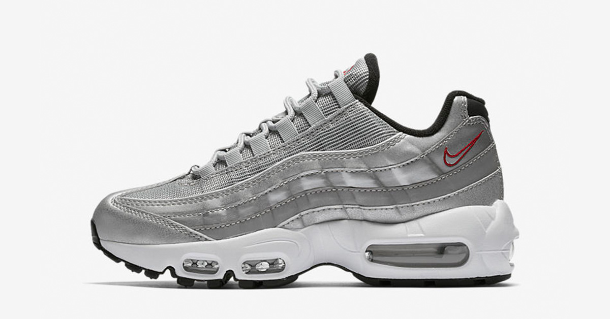 Womens Nike Air Max 95 Premium Silver Bullet