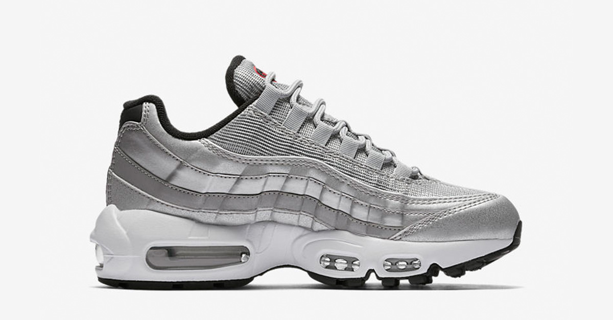 Womens Nike Air Max 95 Premium Silver Bullet