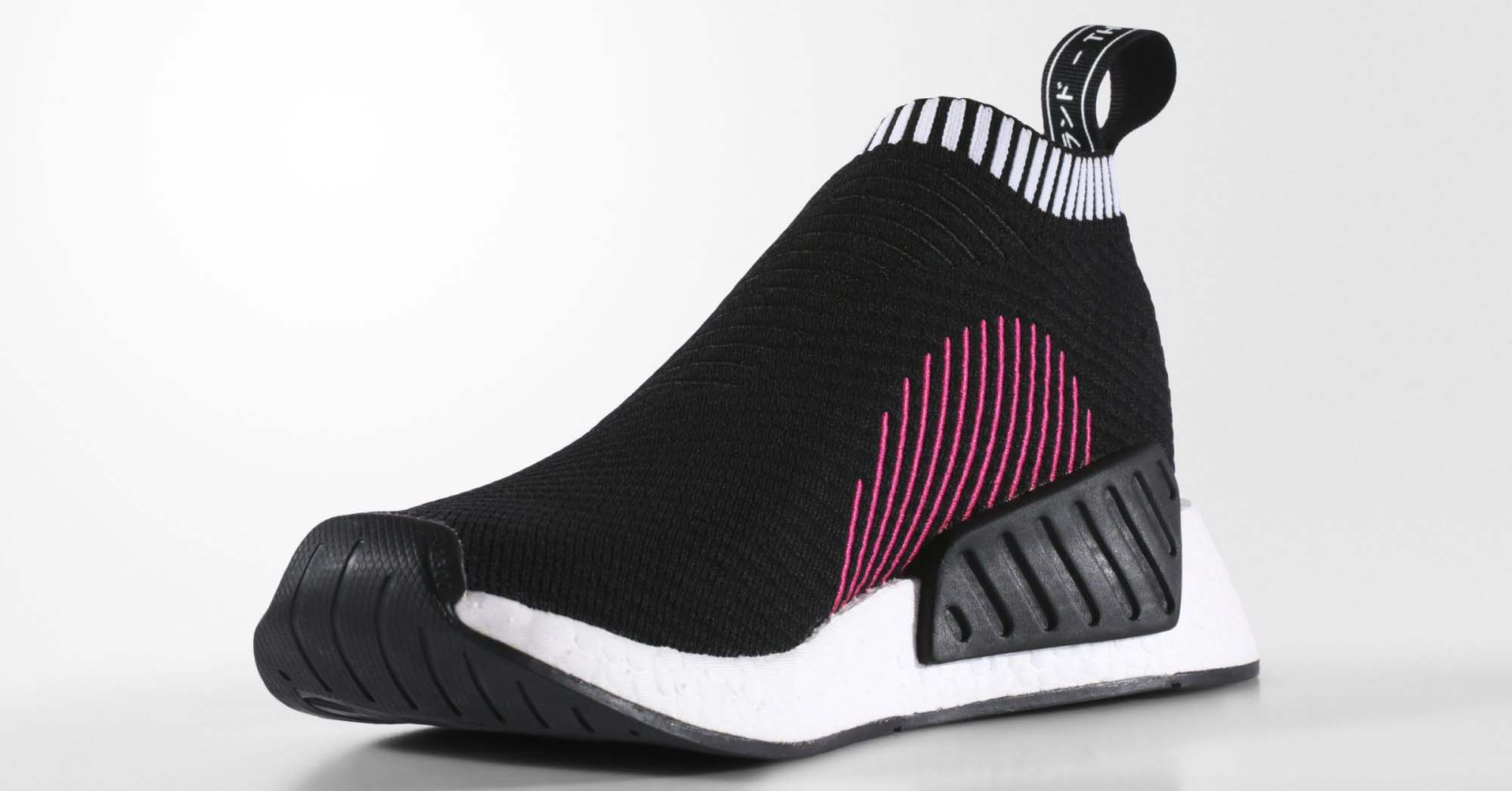 gennembore Tentacle Panter Adidas NMD CS2 Black Shock Pink - Cool Sneakers