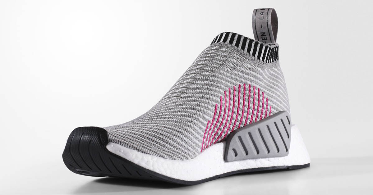 Adidas NMD Grey Shock Pink - Cool