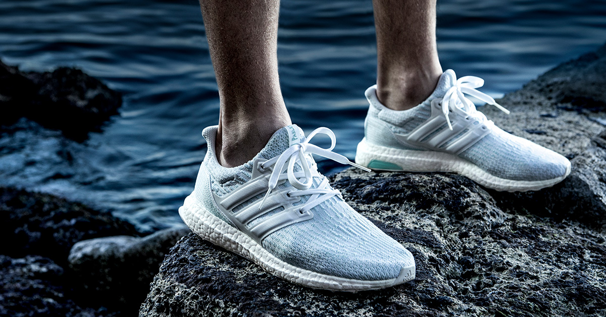 Parley Adidas Ultra White Icey Blue - Cool Sneakers