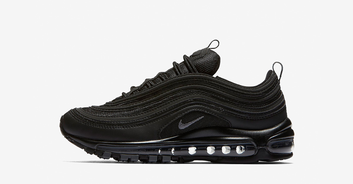 Womens Nike Air Max 97 Black Dark Grey