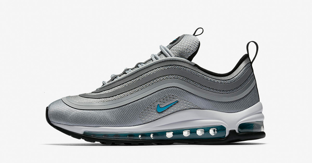 Womens Nike Air Max 97 Ultra Wolf Grey Marina Blue