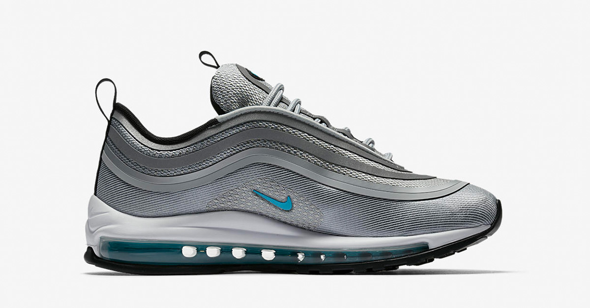 Womens Nike Air Max 97 Ultra Wolf Grey Marina Blue
