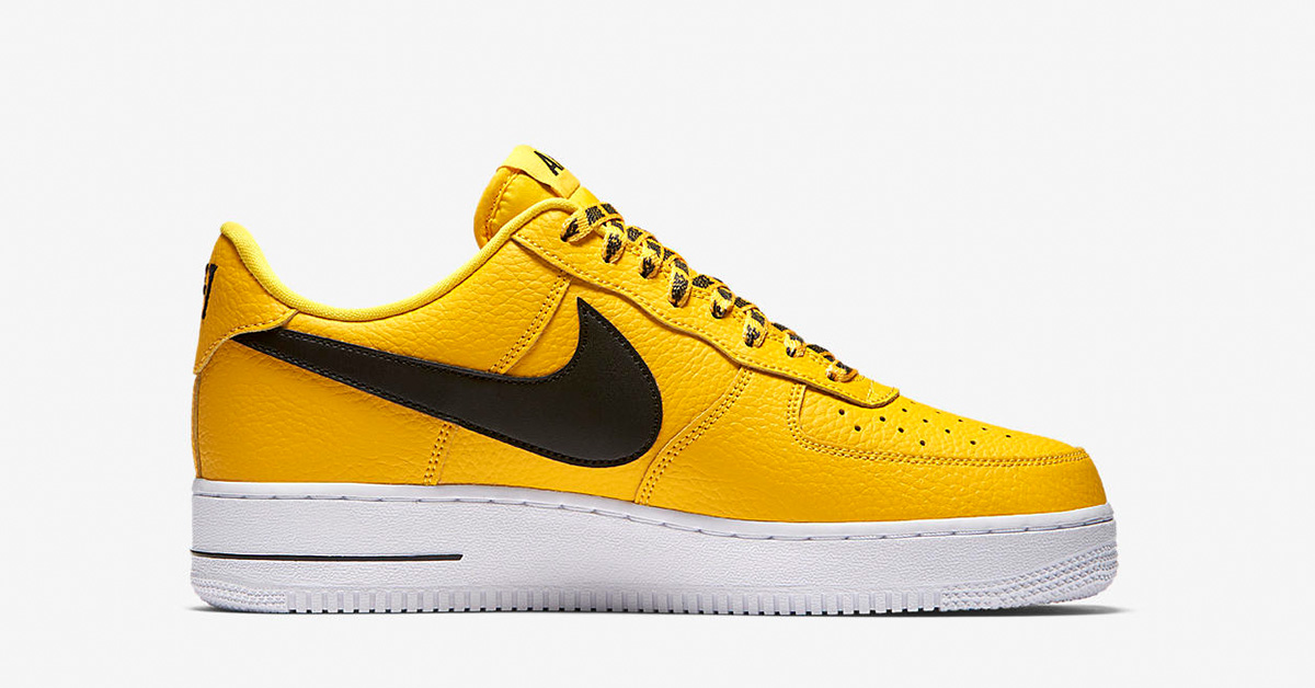 Force 1 Low NBA Amarillo Black White - Cool