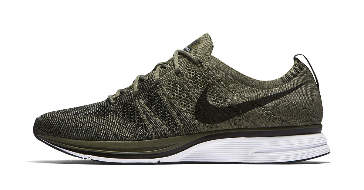 Nike Flyknit Trainer Medium Olive AH-8396-200