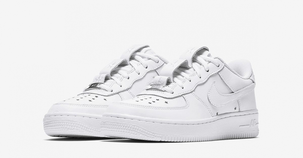 Nike Air Force 1 QS Independence Day Hvid - Cool Sneakers