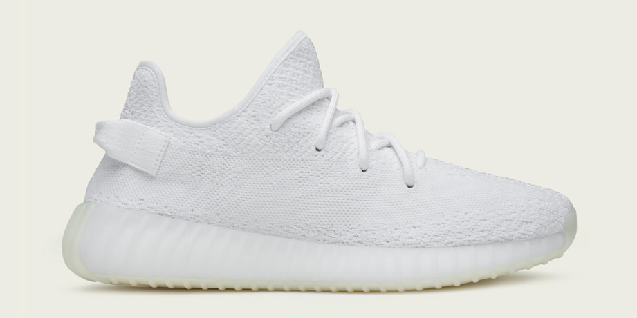 Her kan du købe Adidas YEEZY Boost 350 V2 Triple White i Danmark - Cool  Sneakers