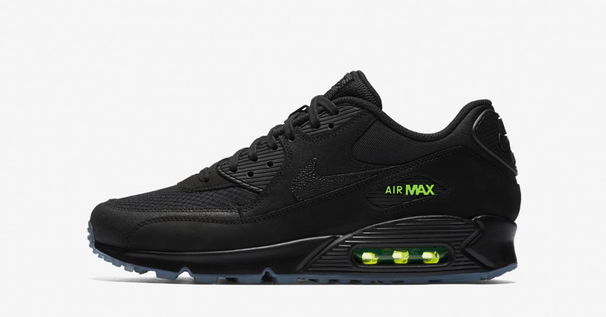 Nike Air Max 90 Black Volt - Cool Sneakers