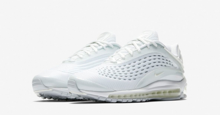 nike air max flair triple white