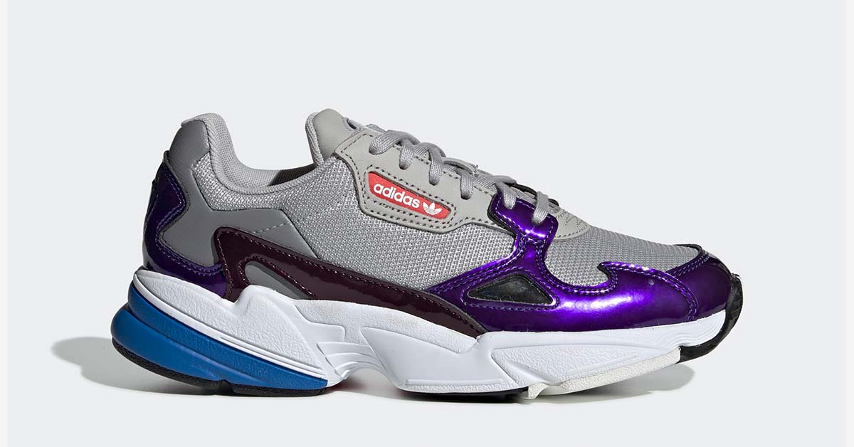 Adidas Falcon Grå Lilla til kvinder DB2689