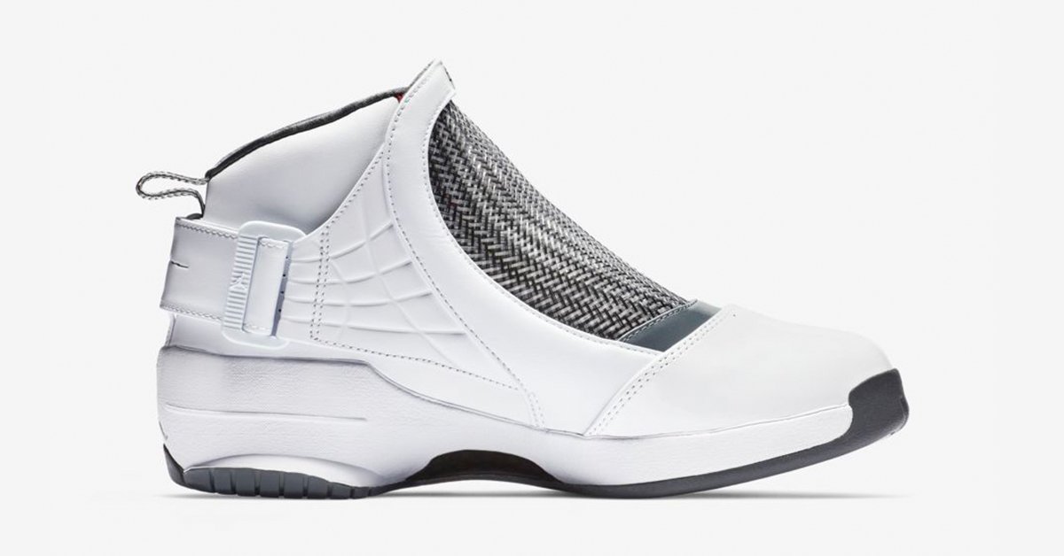 Nike Air Jordan 19 Hvid