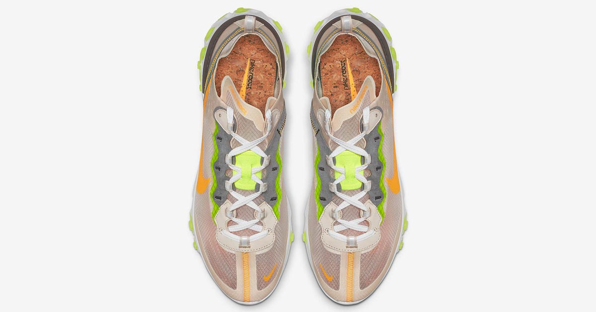 Nike React Element 87 Light Orewood AQ1090-101