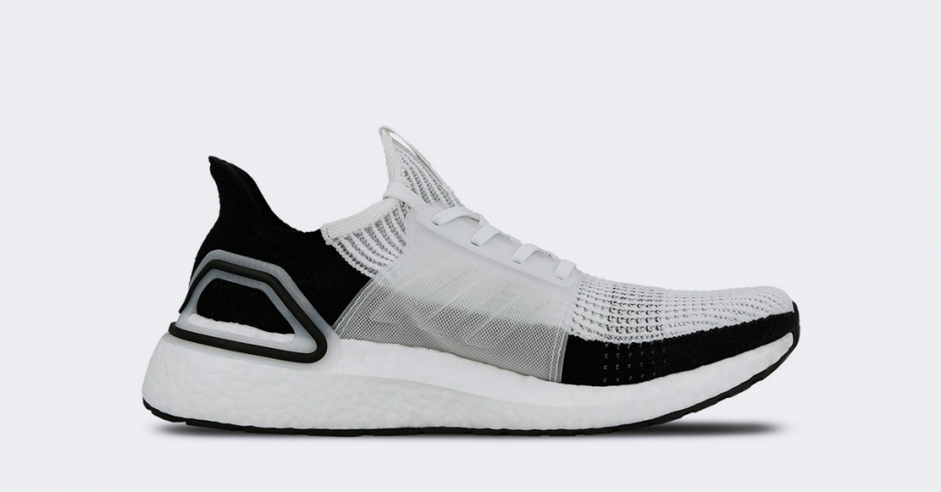 Adidas ultra boost 19 white sales and grey