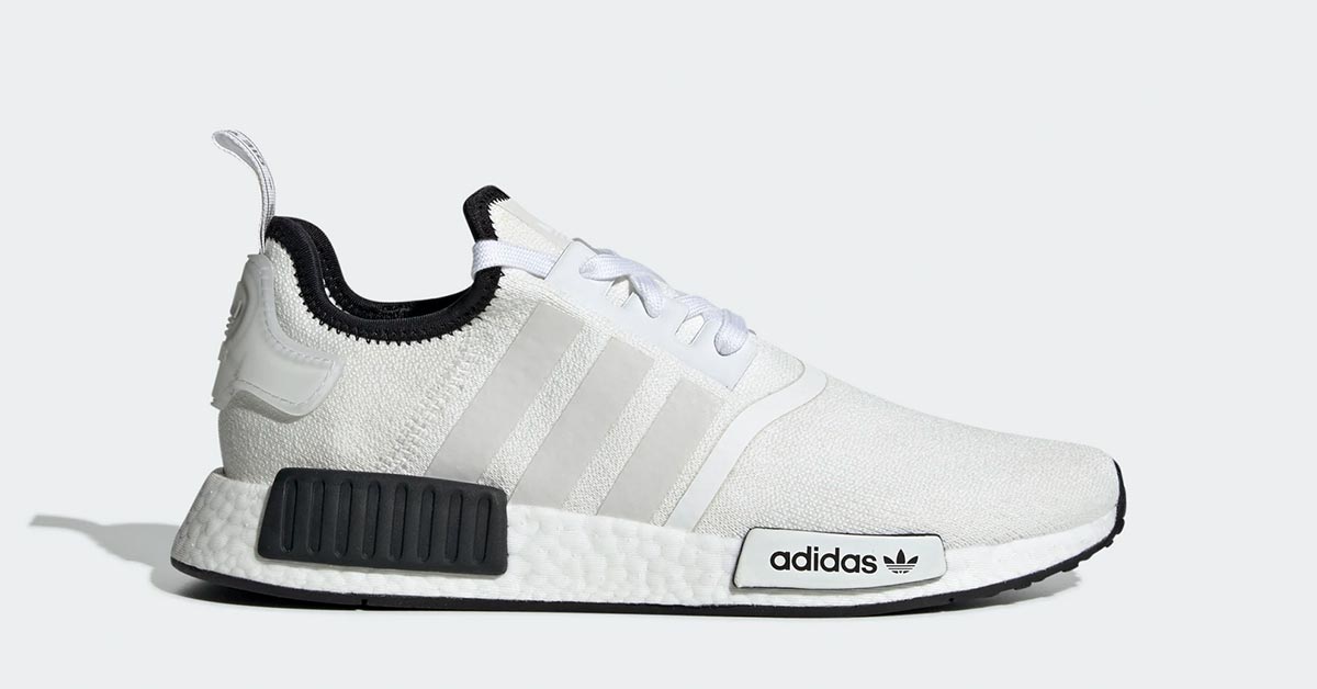 Adidas NMD R1 Hvid Sort - Sneakers