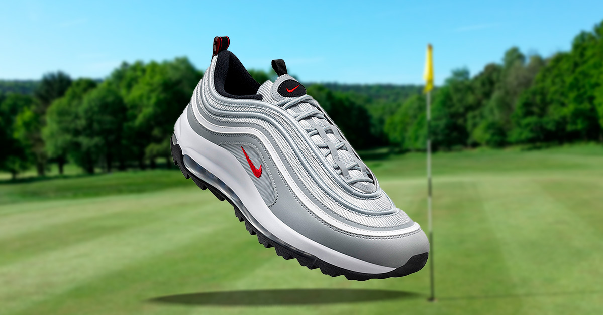 Nike Air Max 97 Silver Bullet Golfsko - Cool