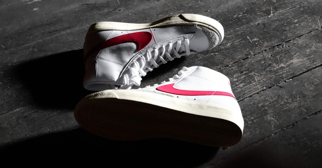 nike blazer mid 77 vintage brick red