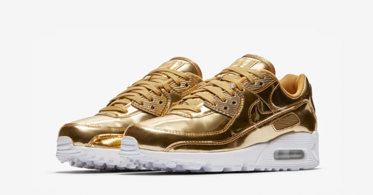 Nike Air Max Guld til - Cool Sneakers