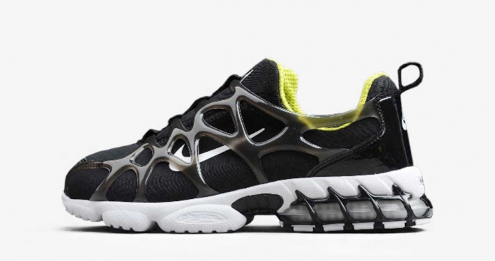 Stussy x Nike Air Zoom Spiridon KK Sort CJ9918-001
