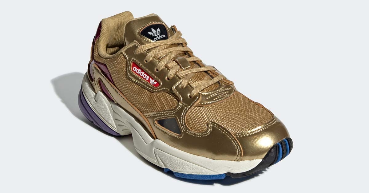 Adidas Falcon Guld kvinder - Cool Sneakers