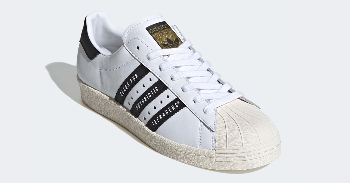Adidas Superstar Human Made Hvid Sort FY0728