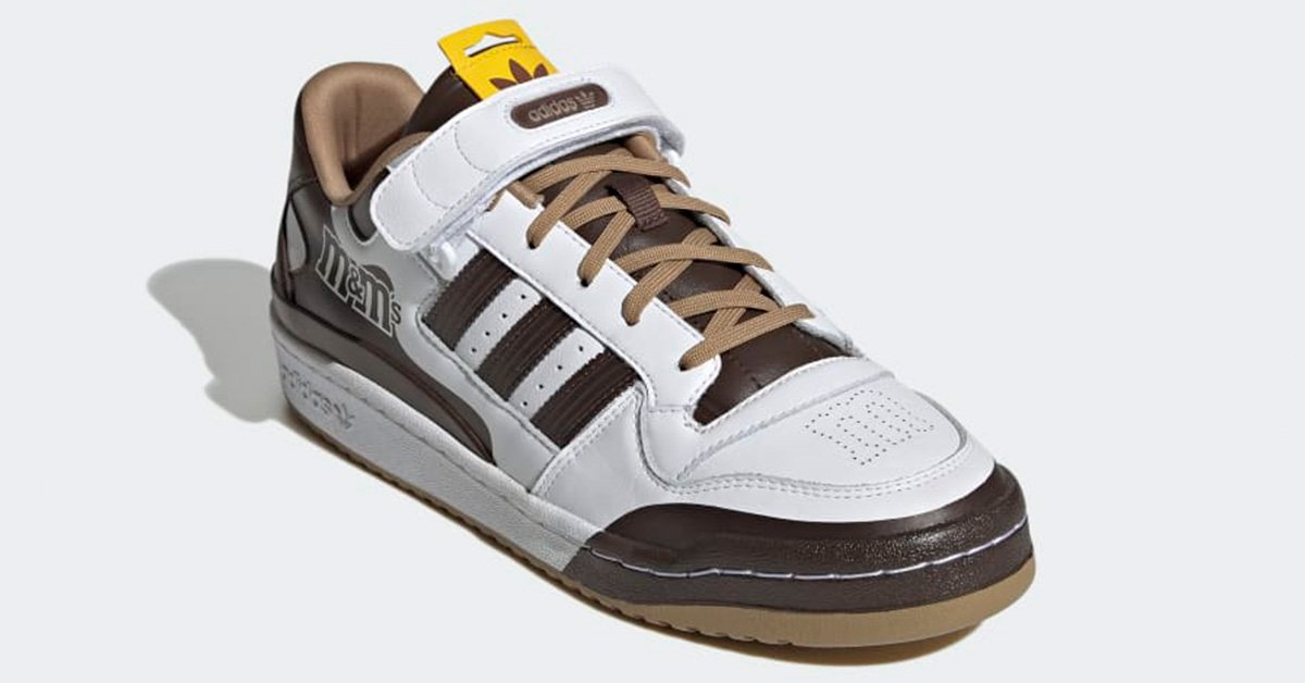 M&Ms x Adidas Forum Low 84 Brun Hvid GY6313