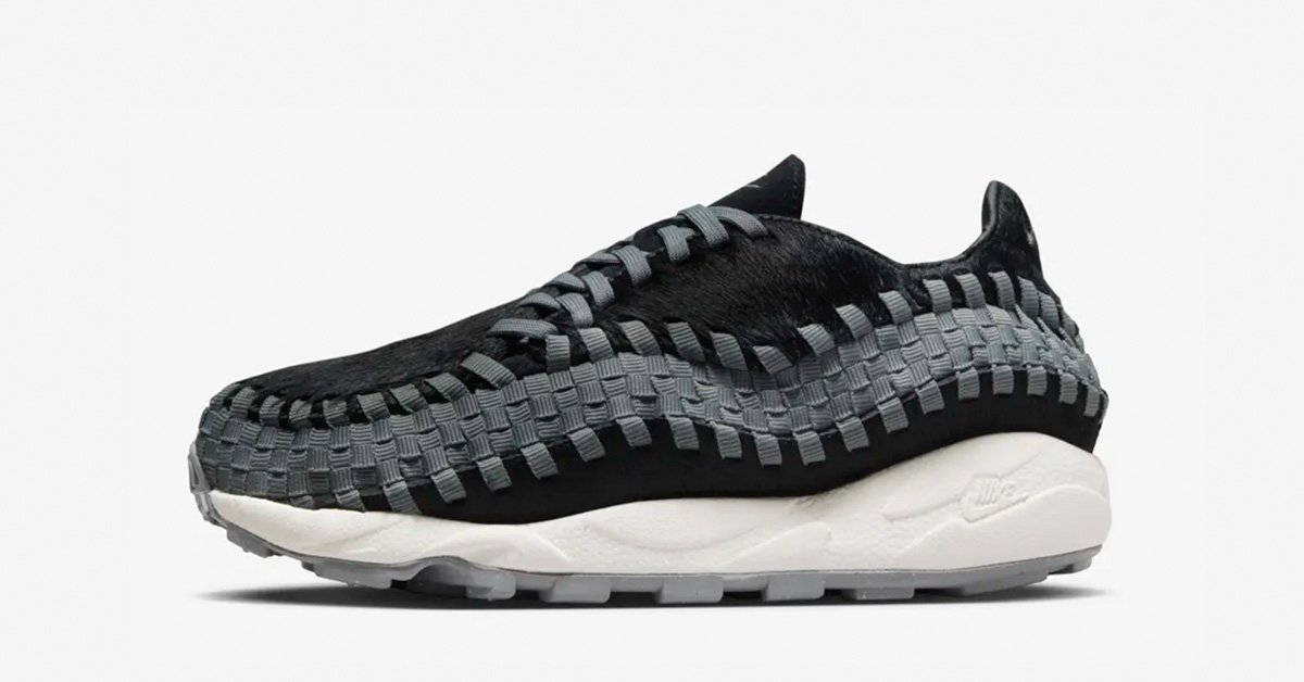 Nike Air Footscape Woven Sort Grå FB1959-001