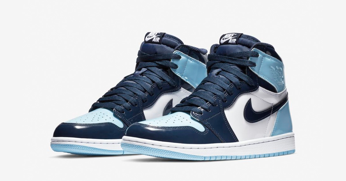 Låne Behandling ristet brød Nike Air Jordan 1 High Lyseblå til Kvinder - Cool Sneakers