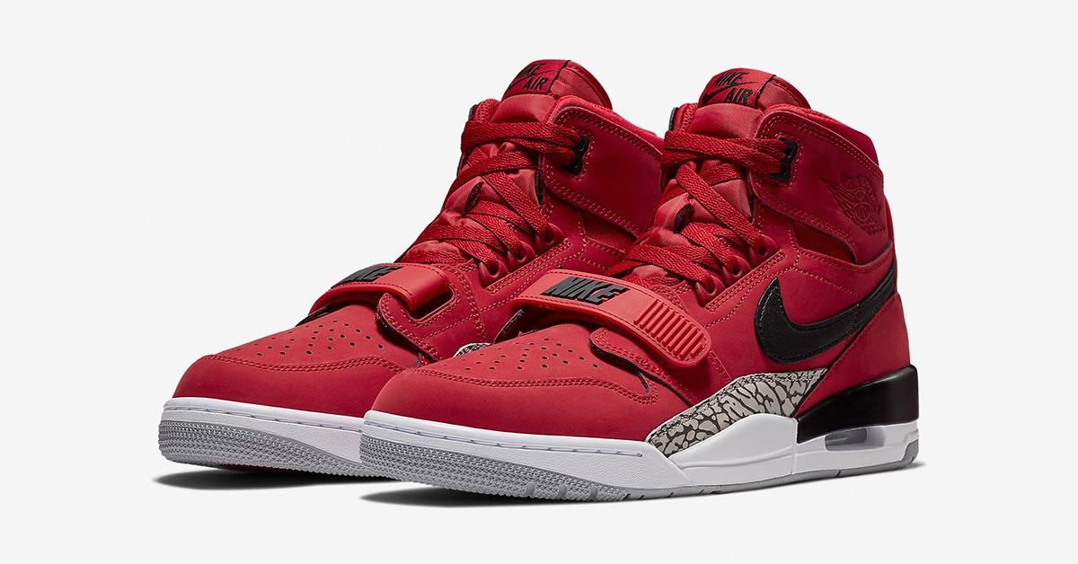 Nike Air Jordan Legacy 312 Varsity Red Cool Sneakers